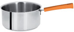 Casserole 20 cm Poignee Orange Inox Mutine Fixe