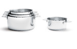 Casserole-faitout Twisty en inox O 14 cm