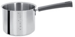 Casserole Haute Graduee 14 cm Poignee Grise Inox Mutine Fixe