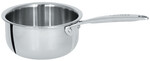 Casserole mini 9 cm Castelpro 5 ply poignee fixe