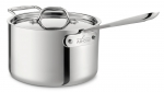 Casserole Stainless Steel avec couvercle / 2,8 L - Poignee de  20 Cm