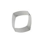 Cercle Carrond Inox 6 cm HT 4 cm