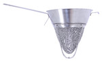 Chinois etamine renforce inox o 20 cm, hauteur 15,5 cm