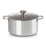 Cocotte 24 cm Inox Signature avec couvercle