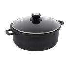 Faitout choc extreme couv.verre o28