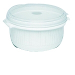 Cocotte micro-ondes 0.5 l. avec couvercle reversible micro-ondes & conservation