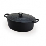 Cocotte ovale 31 cm 6.3l Noir