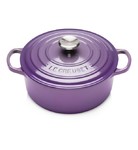 Cocotte SIGNATURE en Fonte Emaillee Ovale 31 cm ULTRA VIOLET