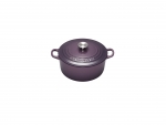 Cocotte ronde 18 cm Cassis