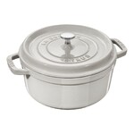 Cocotte ronde 20 cm Truffe blanche