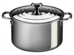 Cocotte Signature en Acier Inoxydable Ronde 20 cm