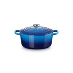 Cocotte ronde 22 cm Azur