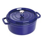 Cocotte ronde 26 cm Bleu intense