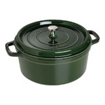 Cocotte ronde 28 cm Basilic