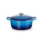 Cocotte ronde 28 cm Azur