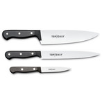 Coffret 3 pieces (chef 20 cm + decouper 20 cm + office 10 cm) Top Chef
