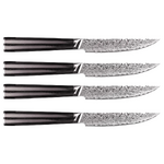 Coffret 4 couteaux a Steak Damas Ryoma