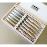 Coffret 6 couteaux Thiers Avantage en Bouleau finition Mat
