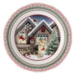 Coffret assiette a dessert Chalet Noel 2022