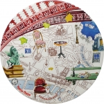 Plat a gateaux PARIS-PARIS