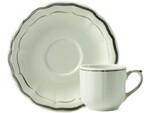 Coffret de 2 Tasses & Soucoupes Dejeuner FILET Taupe