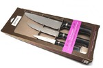 Coffret de 3 couteaux Intempora N°218 couteau Chef N°220 couteau a Decouper N°22