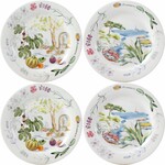 Coffret de 4 Assiettes Canapes Assorties PROVENCE