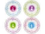 Coffret de 4 Assiettes Dessert Assorties Marie-Antoinette