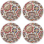 Coffret de 4 assiettes dessert chance folle