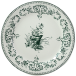 Coffret de 4 assiettes Dessert oiseau depareillees