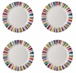 Coffret de 4 Assiettes Plates EDEN