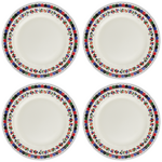 Coffret de 4 assiettes extra m chance folle