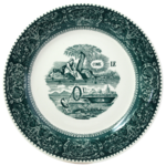 Coffret de 4 assiettes extra rebus depareillees