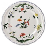 Coffret de 4 Assiettes Plates OISEAUX DU PARADIS