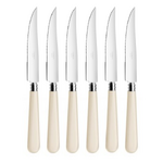 Coffret de 6 couteaux a steak NEWBRIDGE IVOIRE 2018
