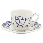 Coffret The : Tasse + Coupelle - L'Archipel Sentimental par Jean-Charles de Cast