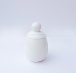 Coquetier en porcelaine eggcoddler "1 oeuf" blanc