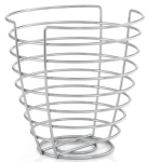 Corbeille a fruit haute en inox o 25 cm