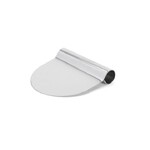 Coupe-pate (ou corne) arrondi en inox de 12 cm