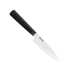 Couteau d'office 11 cm Chowa lame ceramique - manche noir