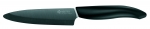 Couteau d'office SHIN lame noire manche noir 11cm