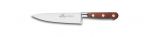 Couteau de cuisine du chef forge 15 cm manche bois palissandre rivets laiton