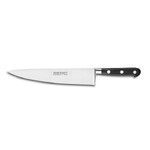 Couteau de cuisine du chef Forge Pro 25 cm manche noir rivets inox
