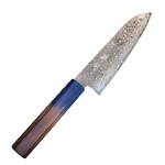 Couteau Santoku 18 cm Haiku Damas Iwashi-Gumo manche Urushi