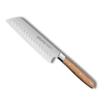 Couteau Santoku 18 cm Signature Chene vert