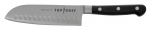 Couteau santoku alveole Top Chef 17 cm