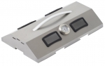 Couvercle inox amovible "a l'etouffee" pour planchas Roller Grill 60 cm