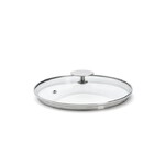 Couvercle en verre pontet inox a cerclage profond Alchimy o 20 cm