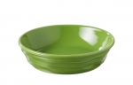 Creme brulee  o 12.5 cm froisses vert lime - Hauteur 3 cm - 15 cl