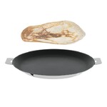 Crepiere 26 cm Inox Anti-Adherent EXCELISS Mutine Amovible